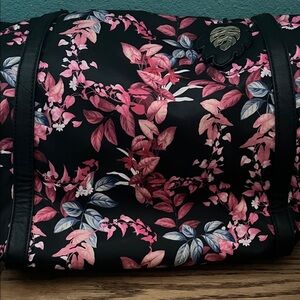 Tommy Bahama Floral Black and Pink Bag